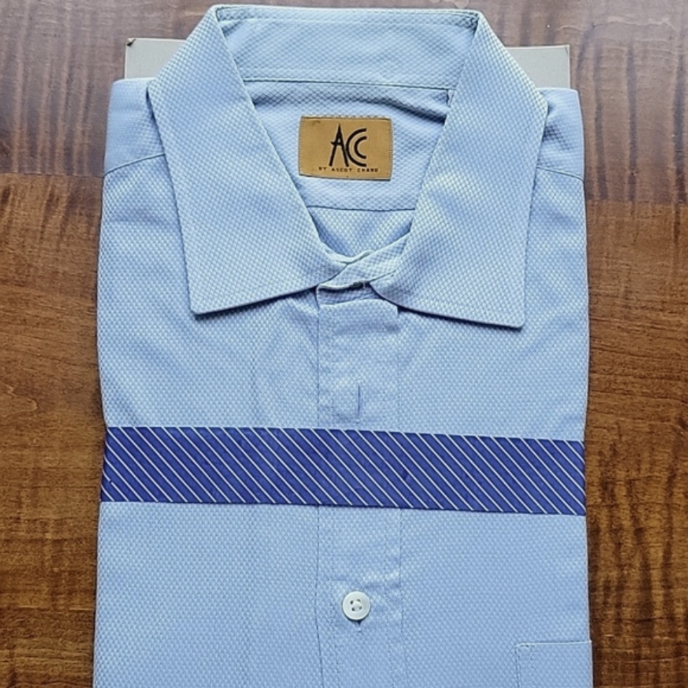 LIKE NEW• ASCOT CHANG COTTON BUTTON DOWN